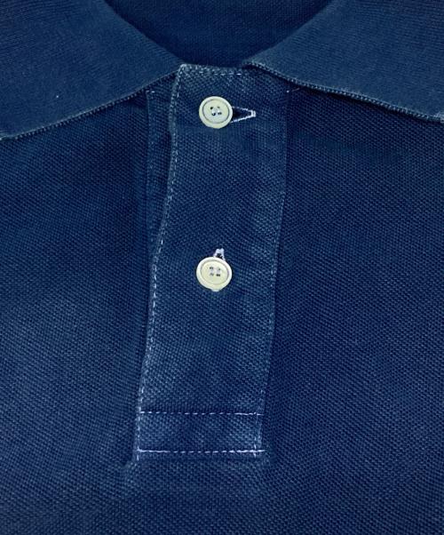 Porter Classic（ポータークラシック）Porter Classic (ポータークラシック) ワッペン付ポロシャツ ブルー サイズ:Sの古着・服飾アイテム