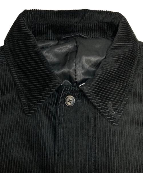 BEAMS（ビームス）BEAMS (ビームス) コーデュロイ イージーコート ブラック サイズ:Lの古着・服飾アイテム