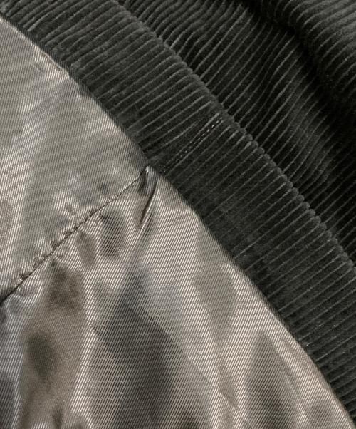 BEAMS（ビームス）BEAMS (ビームス) コーデュロイ イージーコート ブラック サイズ:Lの古着・服飾アイテム