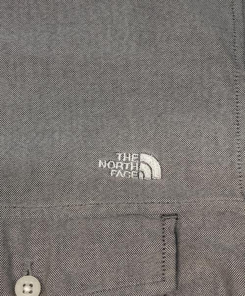 THE NORTH FACE（ザ ノース フェイス）THE NORTH FACE (ザ ノース フェイス) フラッシュドライヌプシシャツ ブラックシャンブレー サイズ:XSの古着・服飾アイテム