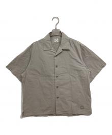 ORCIVAL（オーシバル）の古着「OPEN COLLAR SHORT SLEEVE SHIRT」｜グレー