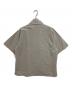 ORCIVAL (オーシバル) OPEN COLLAR SHORT SLEEVE SHIRT グレー サイズ:free：6000円