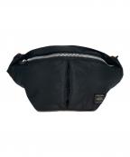 PORTERポーター）の古着「TANKER WAIST BAG」｜ブラック