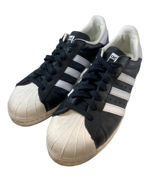 adidas（アディダス）adidas (アディダス) Superstar 82(スーパースター 82) ブラック×ホワイト サイズ:27.5cmの古着・服飾アイテム