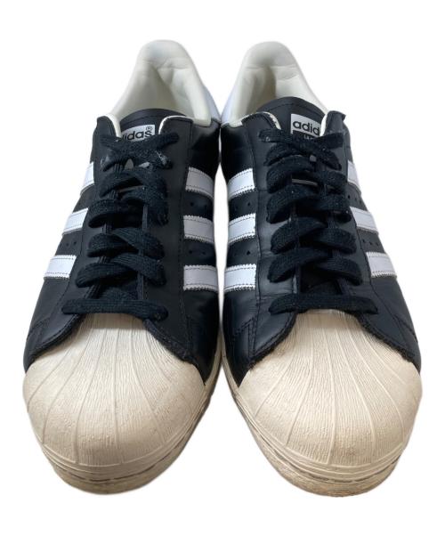 adidas（アディダス）adidas (アディダス) Superstar 82(スーパースター 82) ブラック×ホワイト サイズ:27.5cmの古着・服飾アイテム