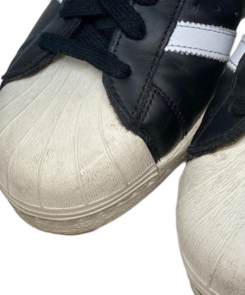 adidas（アディダス）adidas (アディダス) Superstar 82(スーパースター 82) ブラック×ホワイト サイズ:27.5cmの古着・服飾アイテム