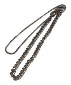 A.P.C.アーペーセー）の古着「ダブルチェーンブレスレット」｜シルバー