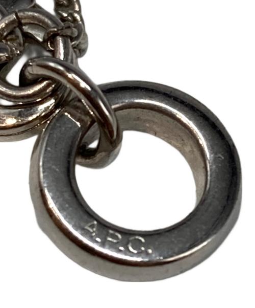 A.P.C.（アーペーセー）A.P.C. (アーペーセー) ダブルチェーンブレスレット シルバーの古着・服飾アイテム