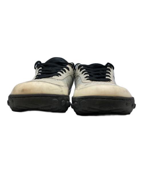 STONE ISLAND（ストーンアイランド）STONE ISLAND (ストーンアイランド) フットボールパネルスニーカー ホワイト サイズ:26.5.cmの古着・服飾アイテム