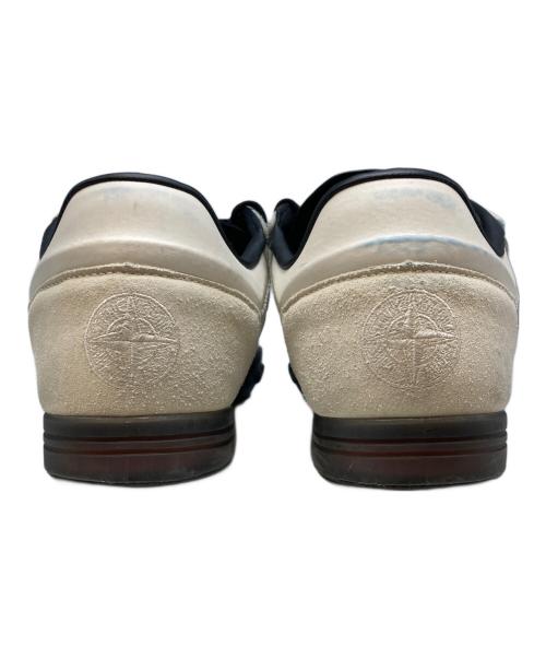 STONE ISLAND（ストーンアイランド）STONE ISLAND (ストーンアイランド) フットボールパネルスニーカー ホワイト サイズ:26.5.cmの古着・服飾アイテム