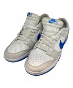 NIKEナイキ）の古着「DUNK LOW RETRO」｜ホワイト×ブルー