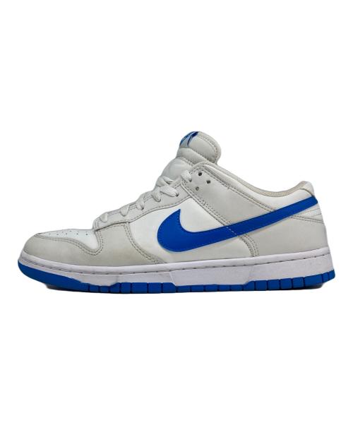 NIKE（ナイキ）NIKE (ナイキ) DUNK LOW RETRO ホワイト×ブルー サイズ:28.5cmの古着・服飾アイテム