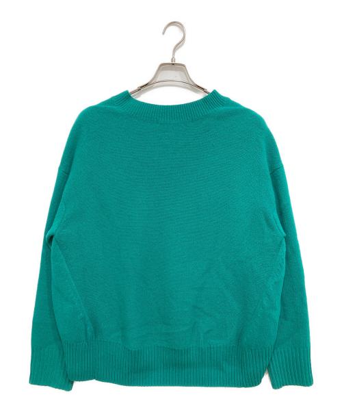 FRAMeWORK（フレームワーク）FRAMeWORK (フレームワーク) ウールカシミヤVネックプルオーバー グリーン サイズ:表記なしの古着・服飾アイテム