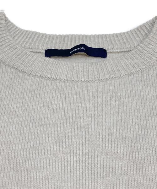 FRAMeWORK（フレームワーク）FRAMeWORK (フレームワーク) ラグランスリーブワイドプルオーバー ベージュ サイズ:表記なしの古着・服飾アイテム