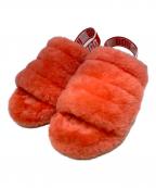 UGGアグ）の古着「ムートンサンダル」｜レッド