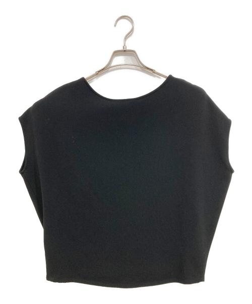 SOEJU（ソージュ）SOEJU (ソージュ) ショートスリーブコクーンブラウス ブラック サイズ:Sの古着・服飾アイテム