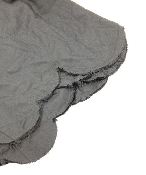 COMME des GARCONS（コムデギャルソン）COMME des GARCONS (コムデギャルソン) カットアウト半袖ワンピース ブラック×ホワイト サイズ:Sの古着・服飾アイテム