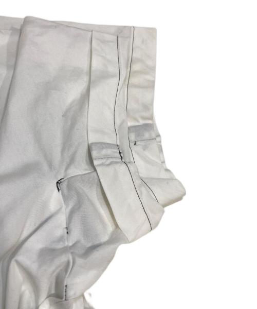 COMME des GARCONS（コムデギャルソン）COMME des GARCONS (コムデギャルソン) カットアウト半袖ワンピース ブラック×ホワイト サイズ:Sの古着・服飾アイテム