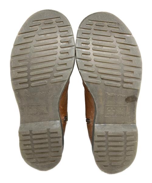 Dr.Martens（ドクターマーチン）Dr.Martens (ドクターマーチン) サイドジップブーツ ブラウン サイズ:27cmの古着・服飾アイテム