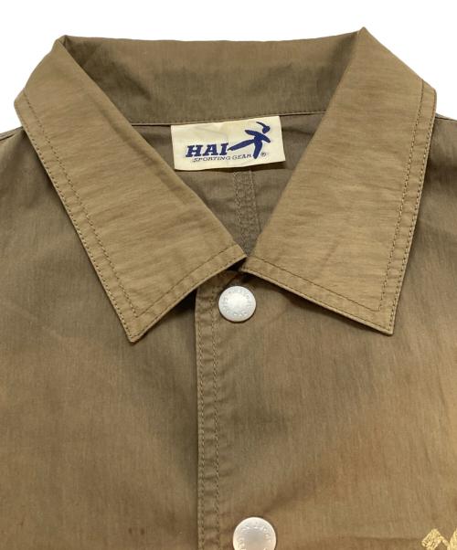 HAI SPORTING GEAR（ハイスポーツギア）HAI SPORTING GEAR (ハイスポーツギア) スナップジャケット ブラウン サイズ:Mの古着・服飾アイテム