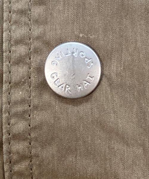 HAI SPORTING GEAR（ハイスポーツギア）HAI SPORTING GEAR (ハイスポーツギア) スナップジャケット ブラウン サイズ:Mの古着・服飾アイテム