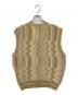 missoni (ミッソーニ) リネン混ニットベスト ベージュ サイズ:81(М)：4000円