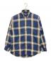 CHAPS（チャップス）の古着「80sチェックBDシャツ」｜ネイビー