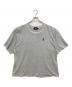 stussy（ステューシー）の古着「ワッペンロゴTシャツ」｜ライトグレー
