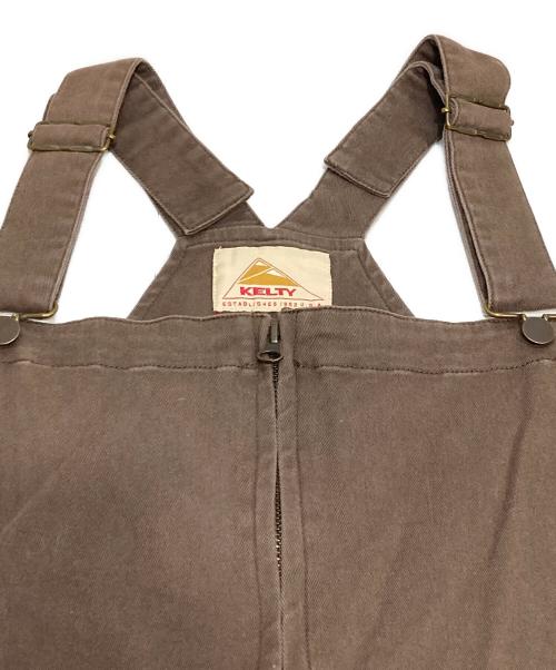 Samansa Mos2（サマンサモスモス）Samansa Mos2 (サマンサモスモス) KELTY (ケルティ) ツイルジップサロペット ブラウン サイズ:Freeの古着・服飾アイテム