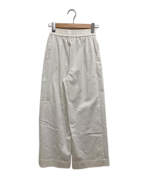 YORI（ヨリ）YORI (ヨリ) マリンデニム風ワイドパンツ ホワイト サイズ:34の古着・服飾アイテム