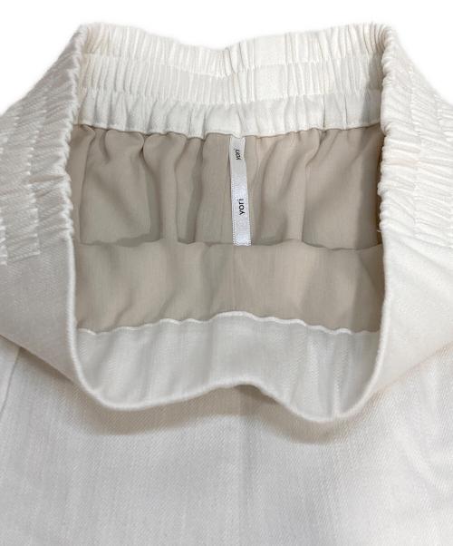 YORI（ヨリ）YORI (ヨリ) マリンデニム風ワイドパンツ ホワイト サイズ:34の古着・服飾アイテム