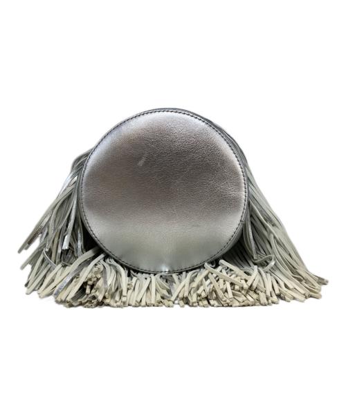 J&M DAVIDSON（ジェイ＆エム デヴィッドソン）J&M DAVIDSON (ジェイ＆エム デヴィッドソン) フリンジカーニバルミニショルダーバッグ シルバーの古着・服飾アイテム