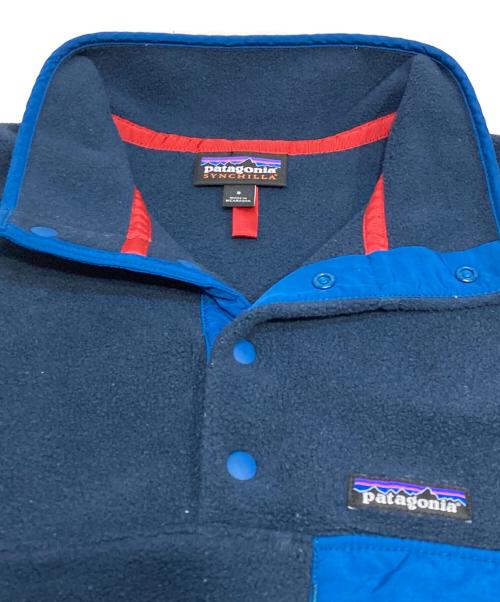 Patagonia（パタゴニア）Patagonia (パタゴニア) シンチラスナップフリースジャケット ネイビー サイズ:Sの古着・服飾アイテム