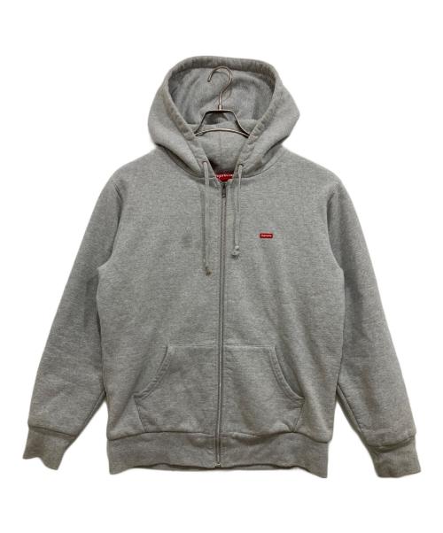 SUPREME（シュプリーム）SUPREME (シュプリーム) Small Box Thermal Zip Up Sweat グレー サイズ:Mの古着・服飾アイテム