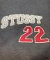中古・古着 stussy (ステューシー) スウェット グレー サイズ:S：7000円