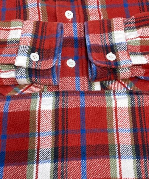 WAREHOUSE（ウエアハウス）WAREHOUSE (ウエアハウス) フランネルシャツ レッド サイズ:Mの古着・服飾アイテム