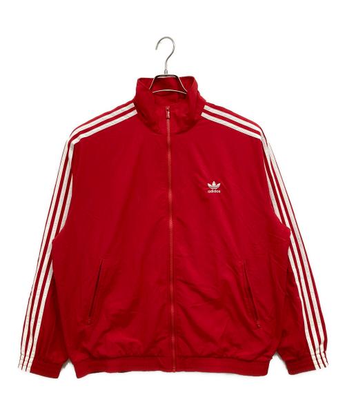 adidas（アディダス）adidas (アディダス) ウーブン ファイヤーバード トラックトップ レッド サイズ:XXLの古着・服飾アイテム