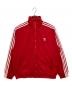 adidas（アディダス）の古着「ウーブン ファイヤーバード トラックトップ」｜レッド