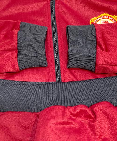 adidas（アディダス）adidas (アディダス) トラックジャケット レッド サイズ:3XLの古着・服飾アイテム