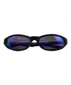 BALENCIAGAバレンシアガ）の古着「オーバルフレームサングラス」｜ブラック