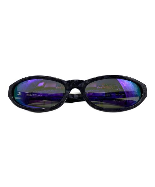 BALENCIAGA（バレンシアガ）BALENCIAGA (バレンシアガ) オーバルフレームサングラス ブラック サイズ:59□18-135の古着・服飾アイテム
