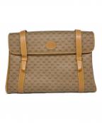 GUCCIグッチ）の古着「マイクロGG スプリーム PVCハンドバッグ」｜ベージュ