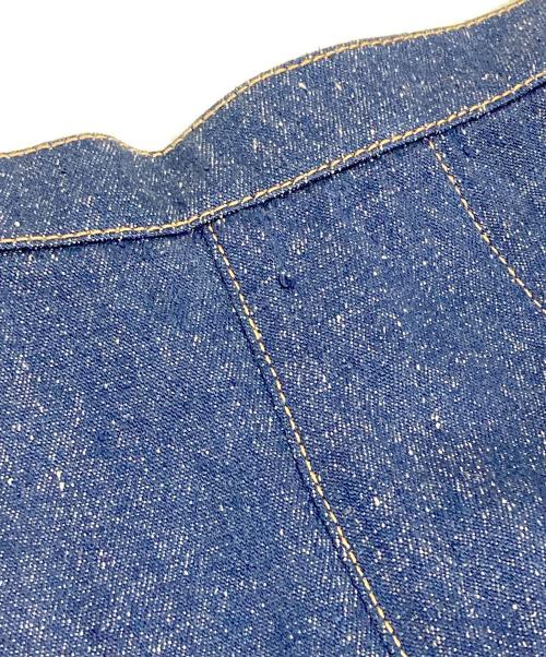 LEONARD（レオナール）LEONARD (レオナール) シルクネップパンツ インディゴ サイズ:66cm(W26)の古着・服飾アイテム