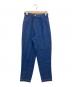 LEONARD（レオナール）の古着「シルクネップパンツ」｜インディゴ