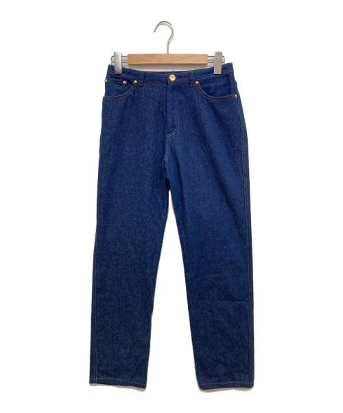 LEONARD（レオナール）LEONARD (レオナール) シルクネップパンツ インディゴ サイズ:SIZE67cmの古着・服飾アイテム