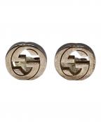 GUCCIグッチ）の古着「インターロッキングG ピアス」｜シルバー