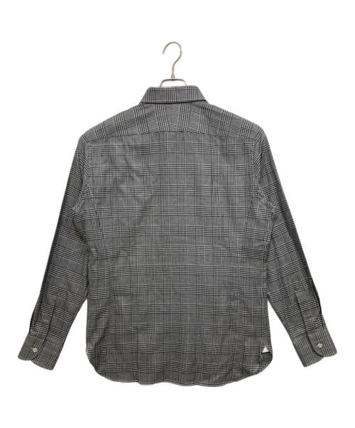 TOM FORD（トムフォード）TOM FORD (トムフォード) チェックシャツ グレー サイズ:42|16 1/2の古着・服飾アイテム