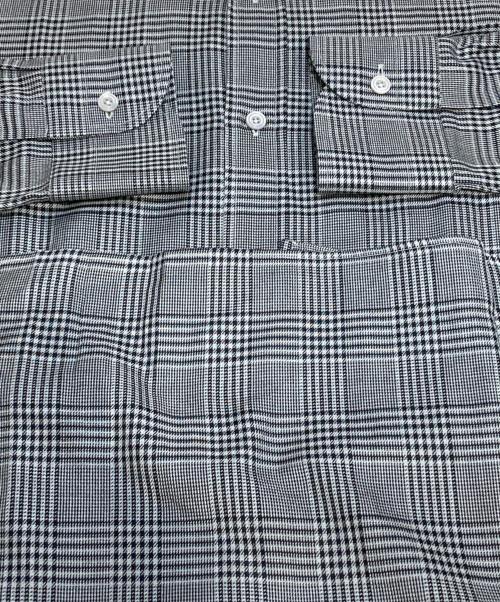 TOM FORD（トムフォード）TOM FORD (トムフォード) チェックシャツ グレー サイズ:42|16 1/2の古着・服飾アイテム