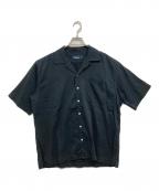 WAIPER INCワイパーインク）の古着「オープンカラーシャツ」｜ブラック