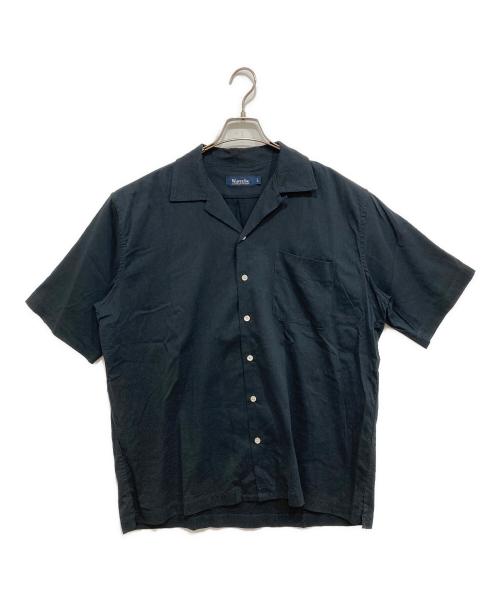 WAIPER INC（ワイパーインク）WAIPER INC (ワイパーインク) オープンカラーシャツ ブラック サイズ:Lの古着・服飾アイテム